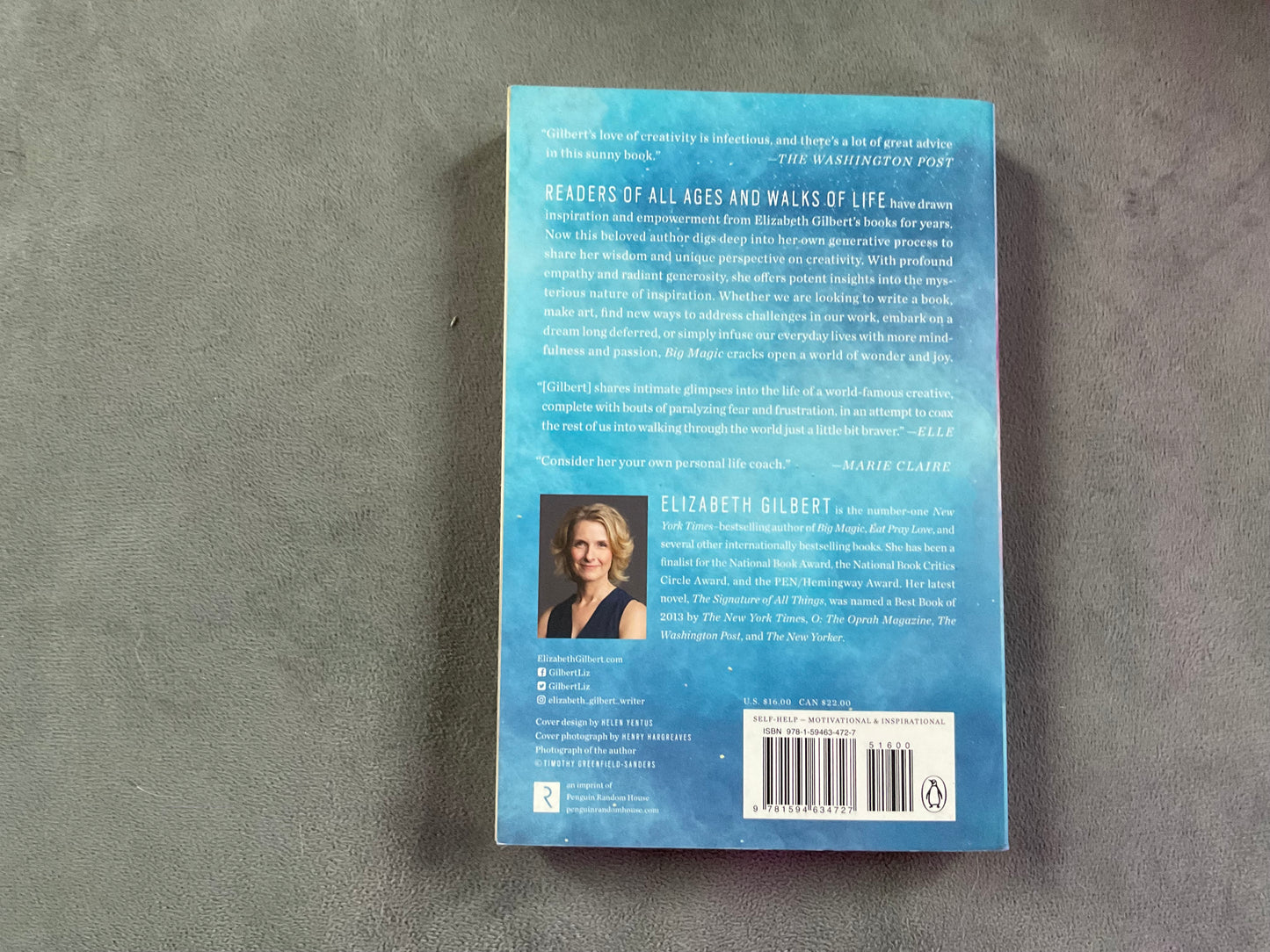 Big Magic by Elizabeth Gilbert