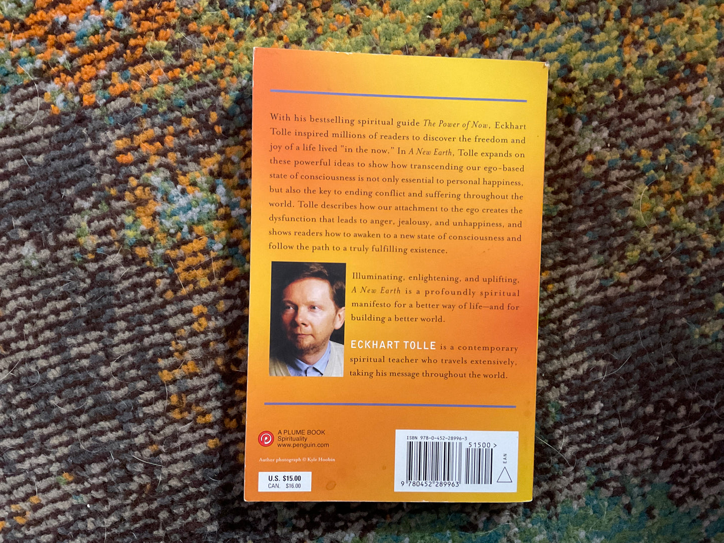 A New Earth: Awakening to Your Life’s Purpose by Eckhart Tolle