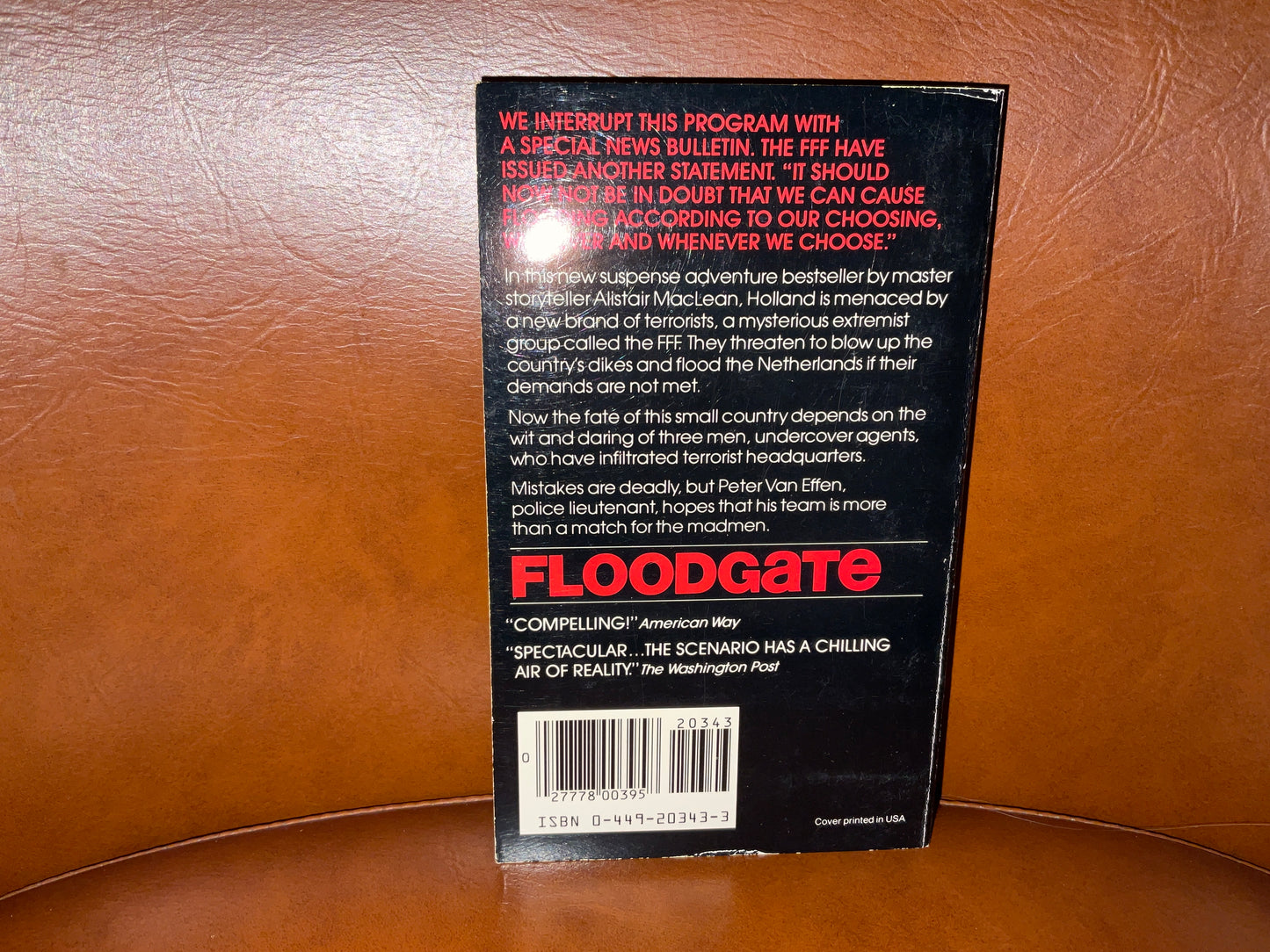 Floodgate by Alistair MacLean