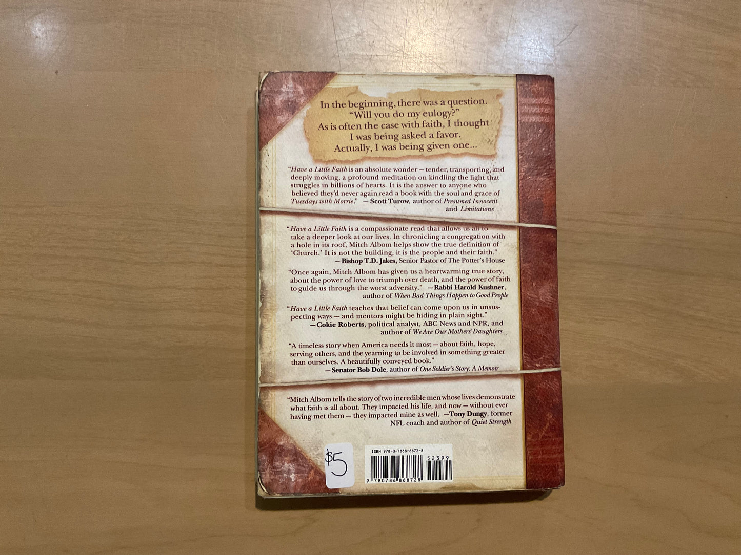 Have a Little Faith by Mitch Albom