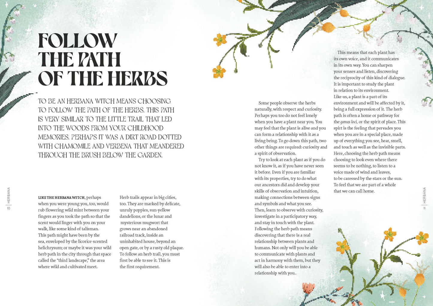 Herbana Witch: A Year in the Forest (Wheel of the Year Book)