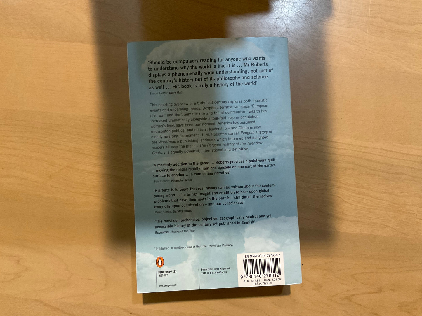 The Penguin History of the Twentieth Century edited by J.M. Roberts