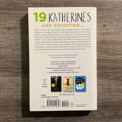 An Abundance of Katherines by John Green