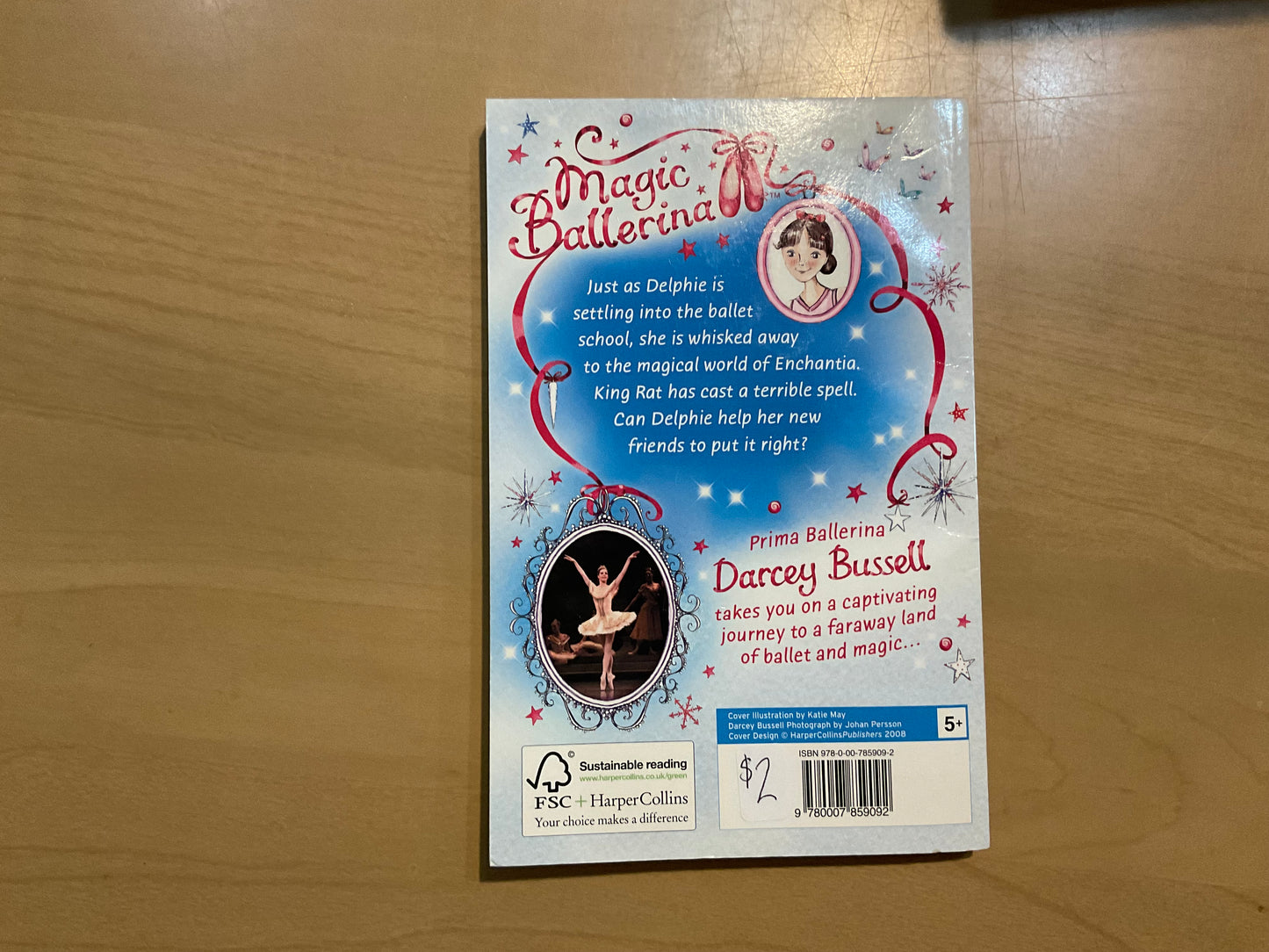 Magic Ballerina: Delphie and the Magic Spell by Darcey Bussell