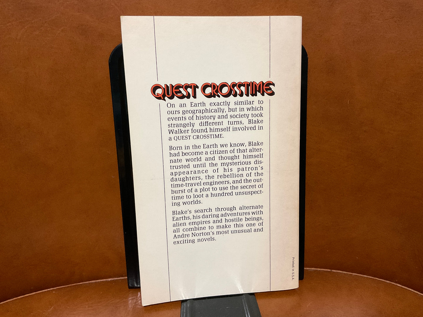 Quest Crosstime by Andre Norton