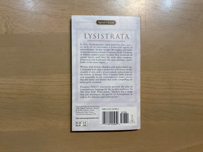 Lysistrata by Aristophanes