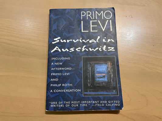 Survival in Auschwitz by Primo Levi