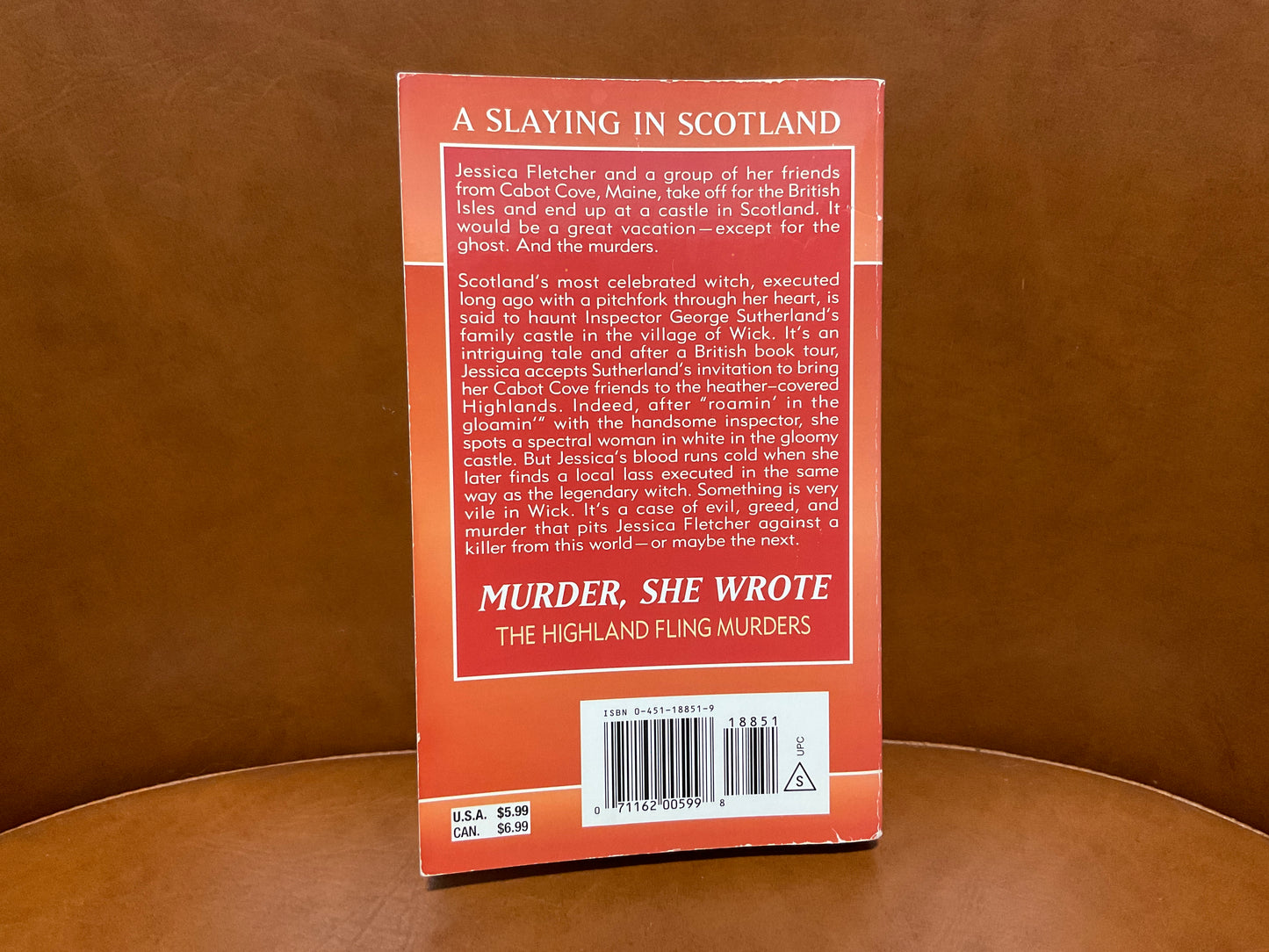 Murder, She Wrote: The Highland Fling Murders by Jessica Fletcher & Donald Bain