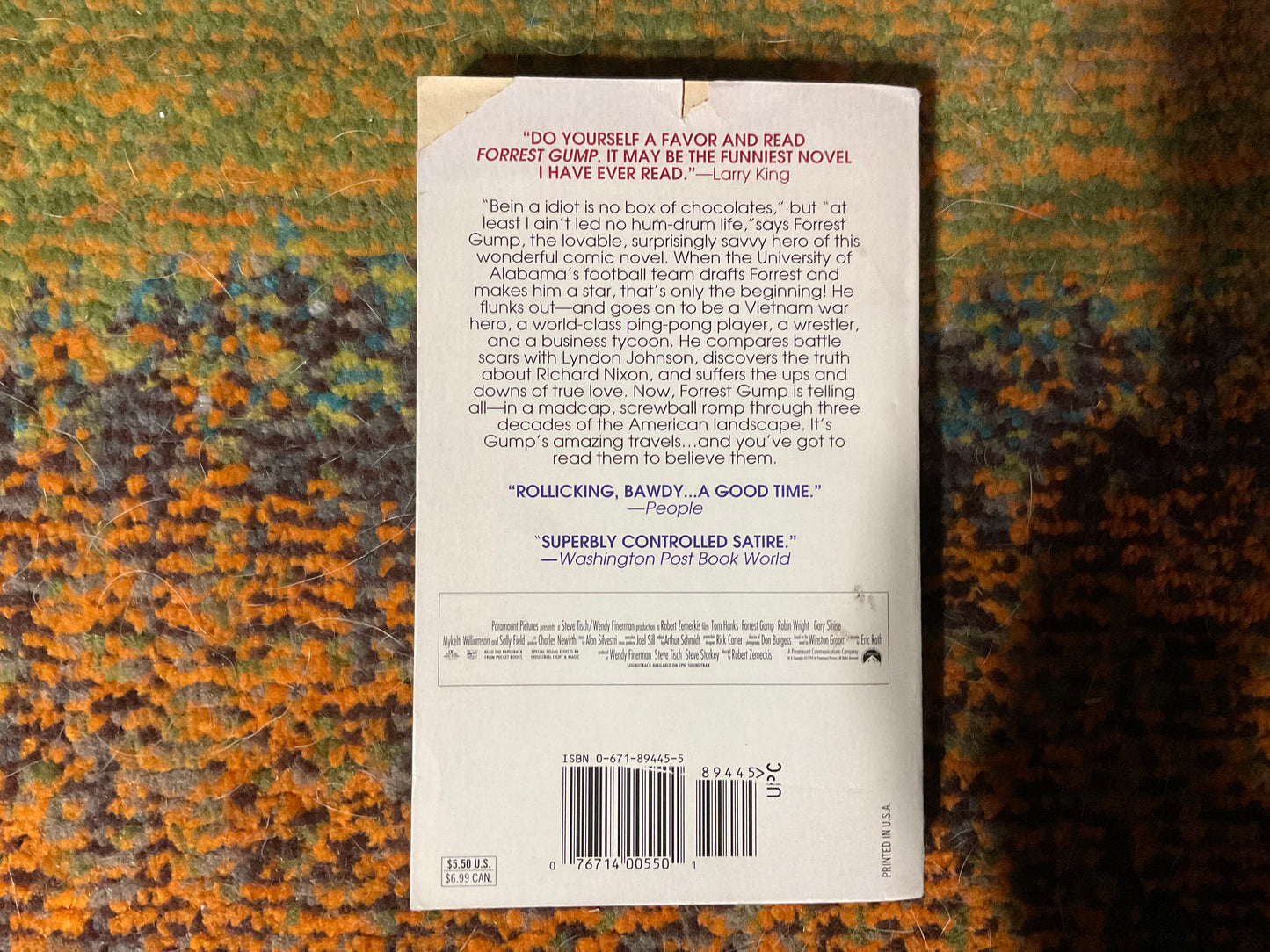 Forest Gump by Winston Groom