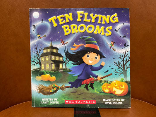 Ten Flying Brooms by Ilanit Oliver