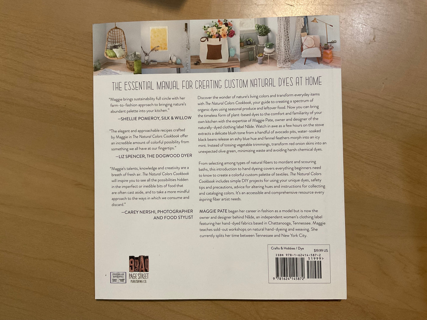 The Natural Colors Cookbook by Maggie Pate