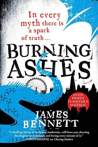 Burning ashes