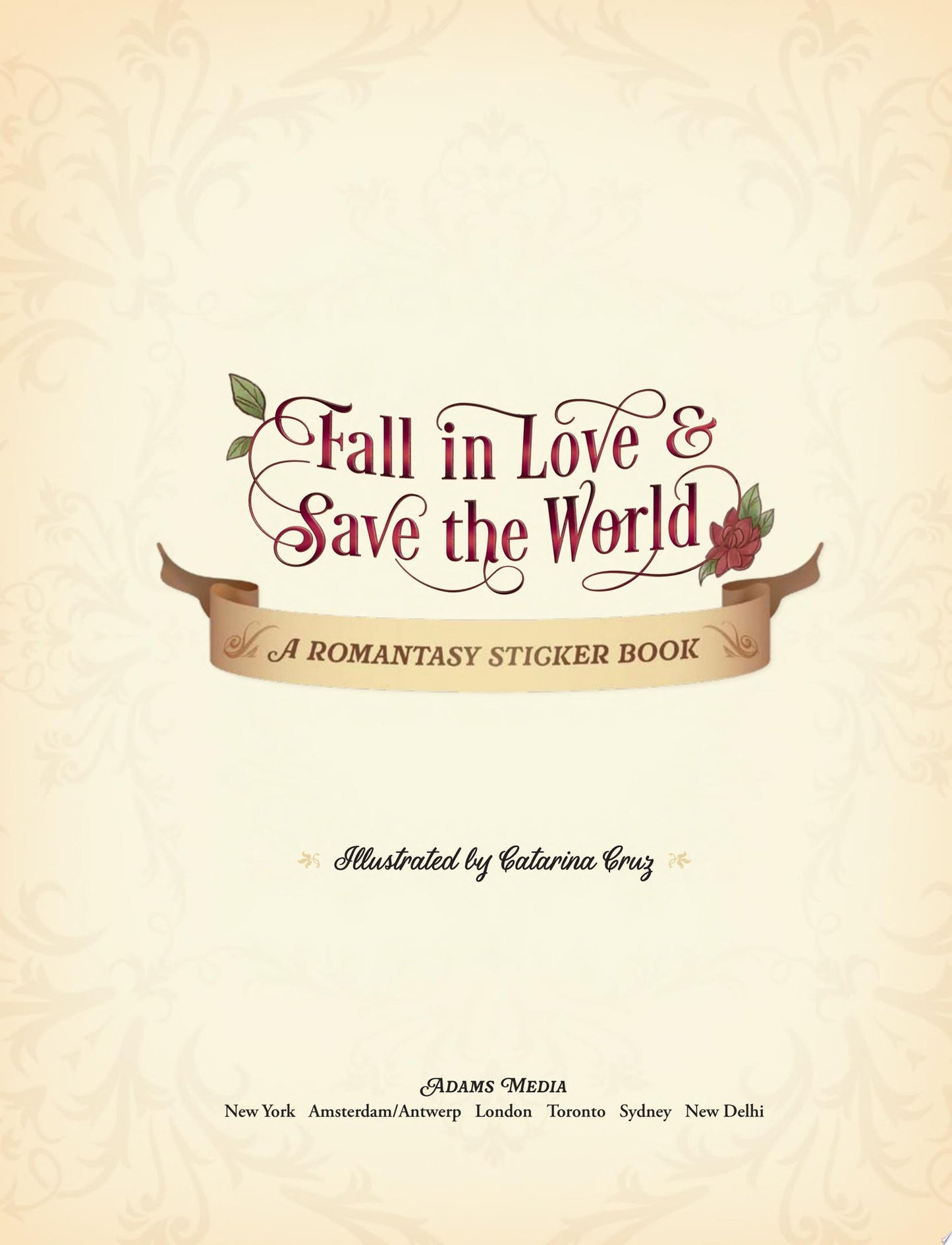 Fall in Love & Save the World: A Romantasy Sticker Book