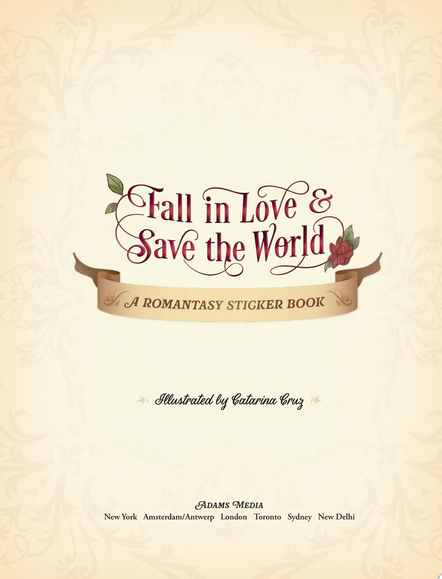 Fall in Love & Save the World: A Romantasy Sticker Book