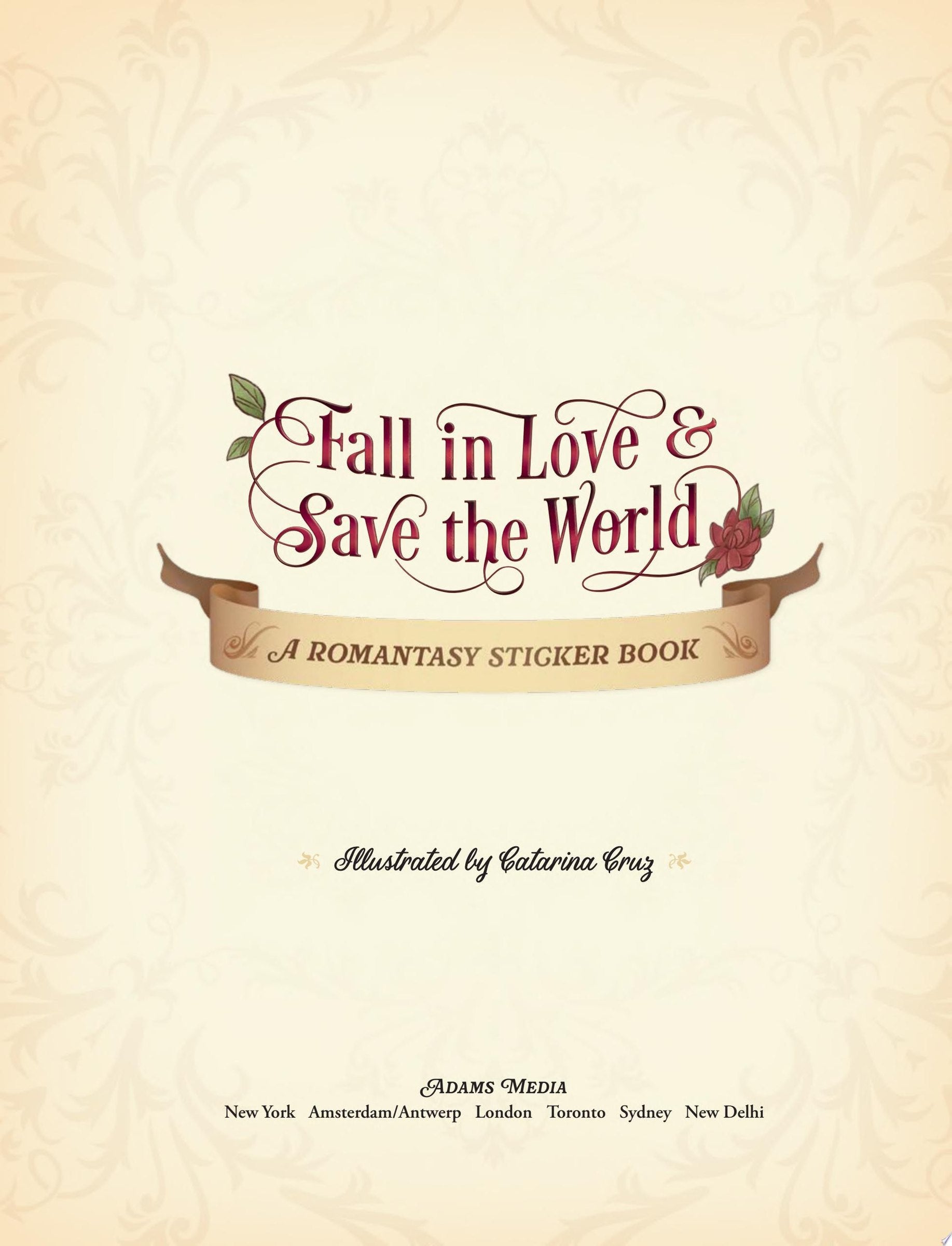 Fall in Love & Save the World: A Romantasy Sticker Book