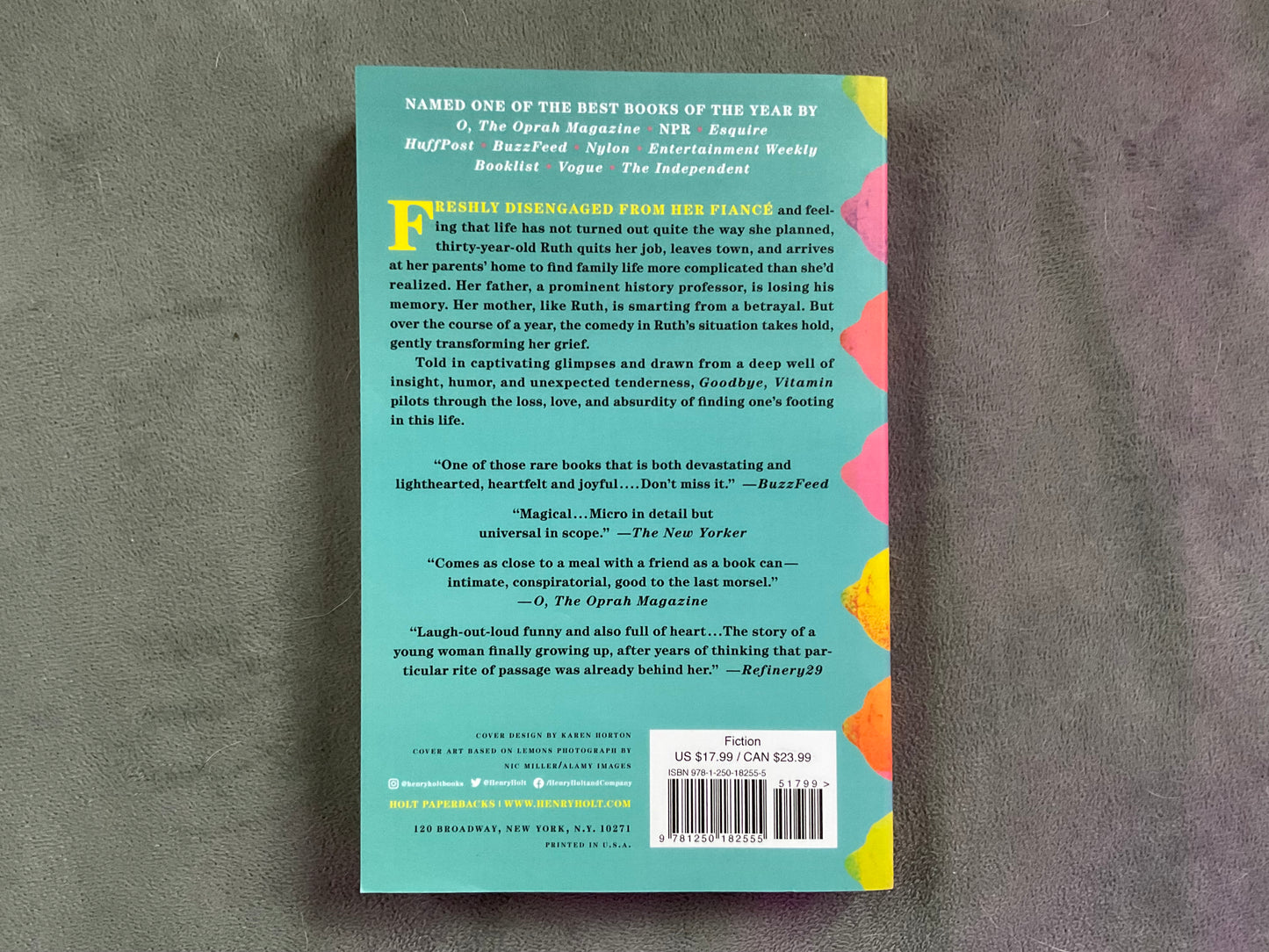 Goodbye, Vitamin by Rachel Khong