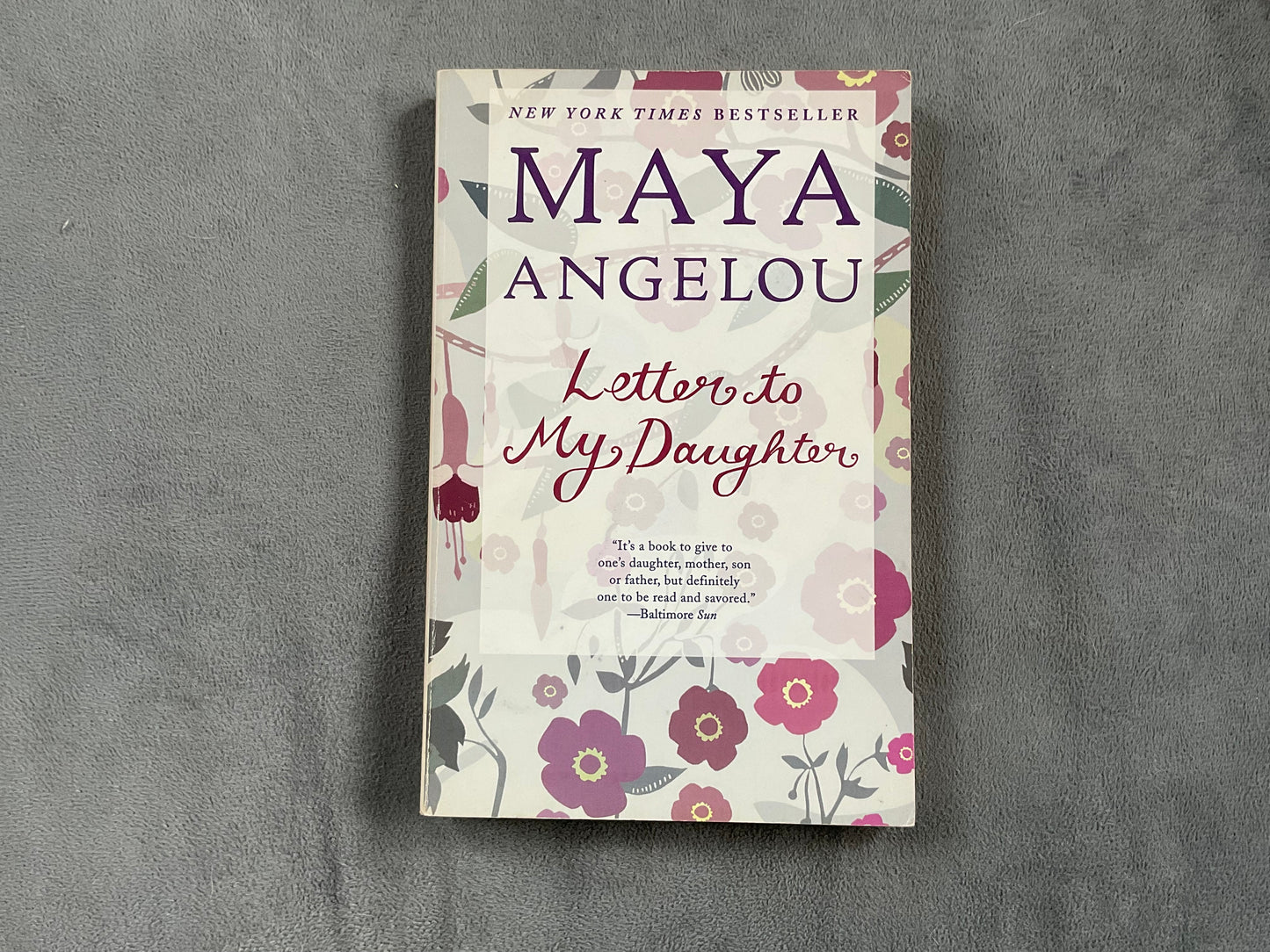 Letter to My Daughter by Maya Angel
