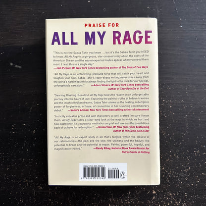 All My Rage by Sabaa Tahir
