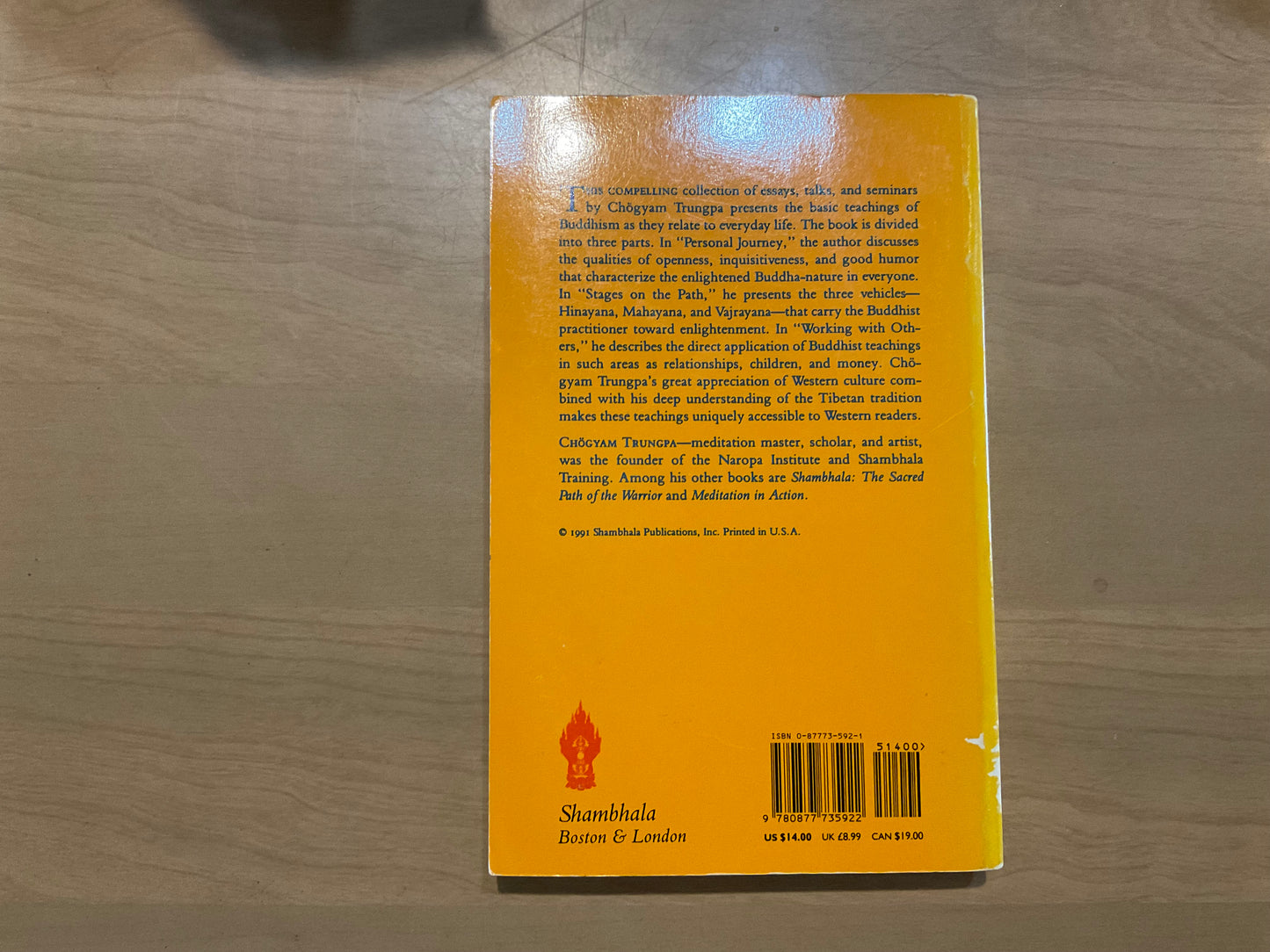The Heart of the Buddha by Chogyam Trungpa