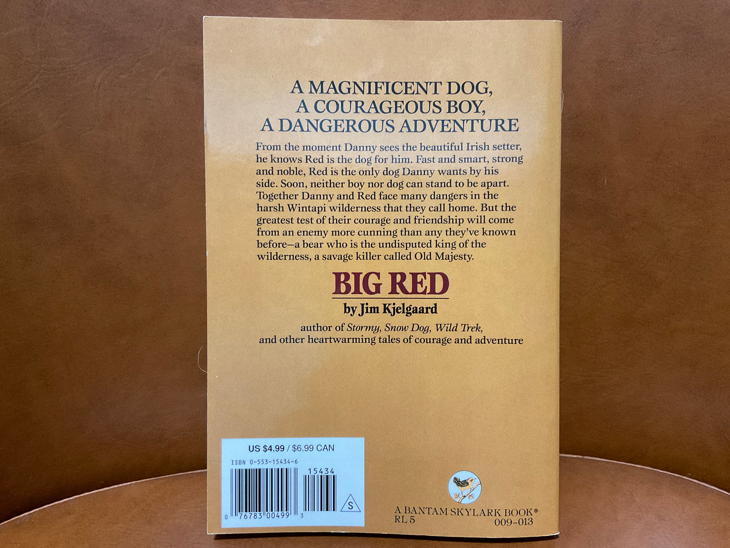 Big Red by Jim Kjelgaard