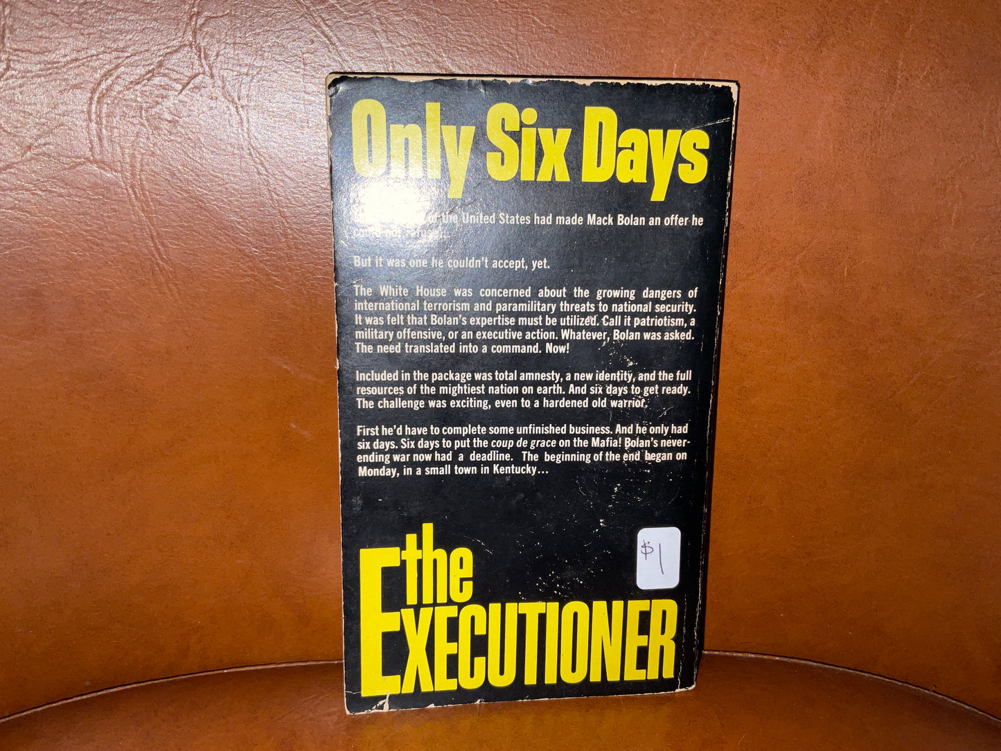 The Executioner #33: Monday’s Mob by Don Pendleton