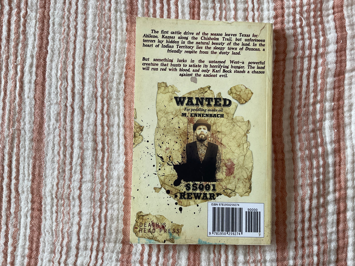 Hunger on the Chisholm Trail by M. Ennenbach