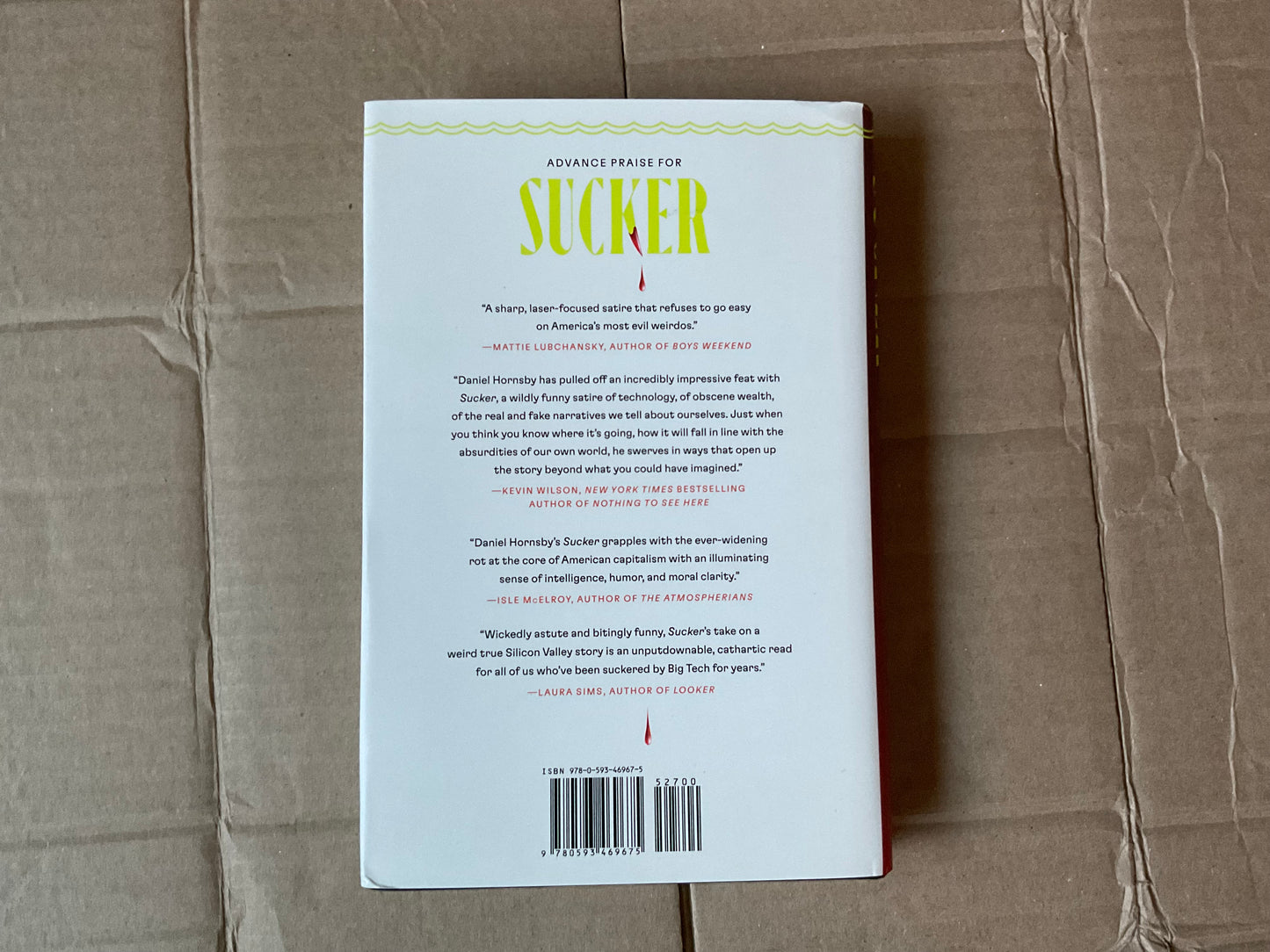 Sucker by Daniel Hornsby