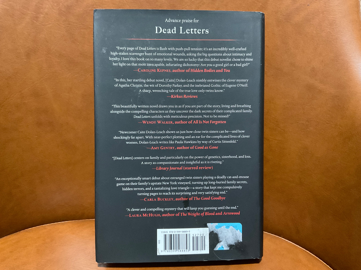 Dead Letters by Caine Dolan-Leach