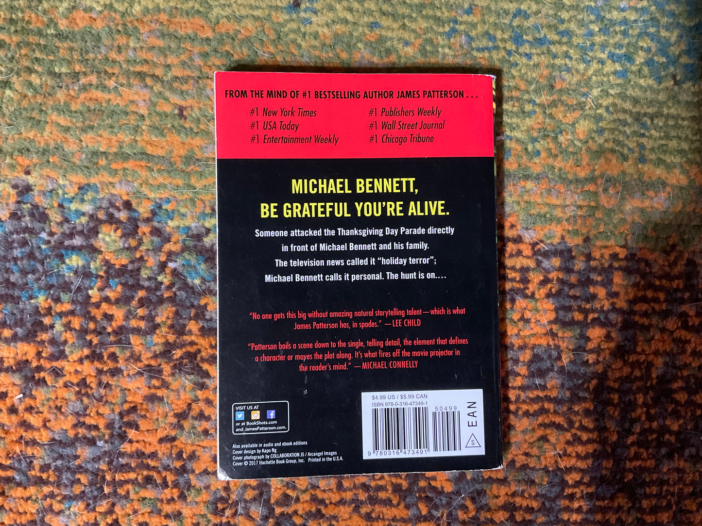 Manhunt: A Michael Bennet Story by James Patterson