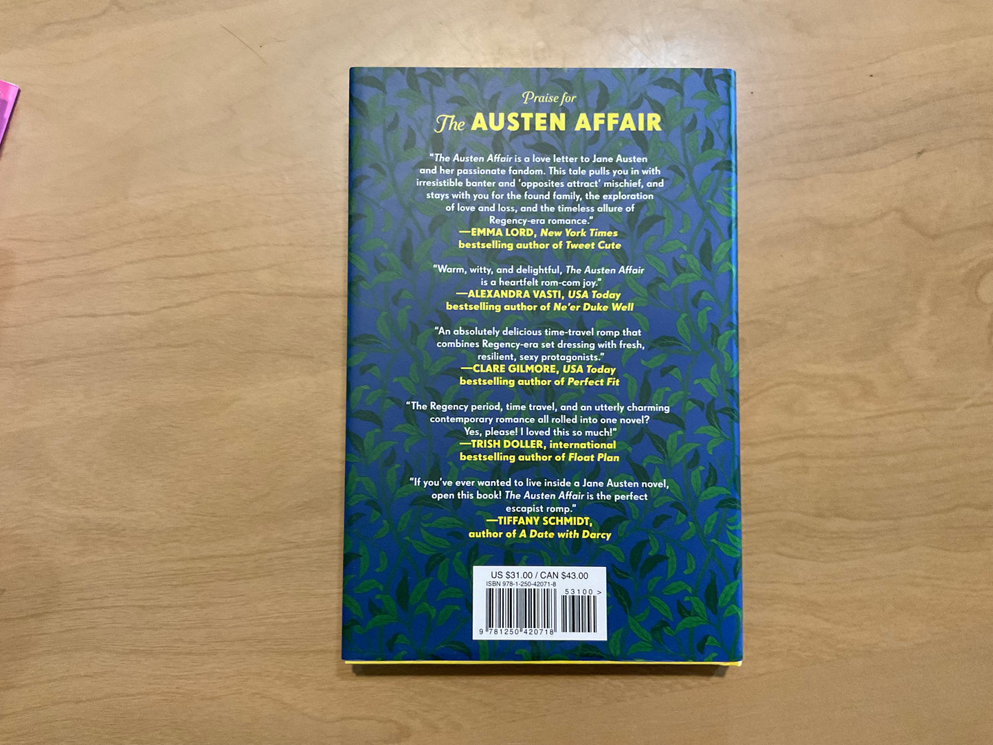 The Austen Affair by Madeline Bell