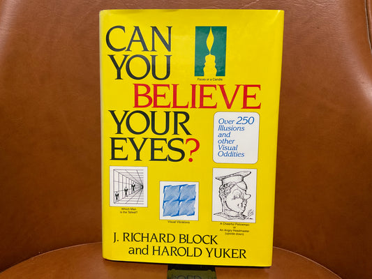 Can You Believe Your Eyes? By J. Richard Block and Harold Yuker