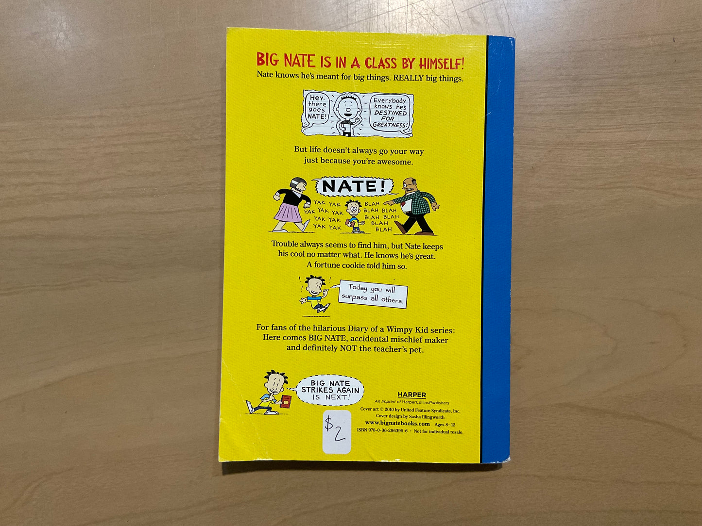 Big Nate in a Class by Himself by Lincoln Pierce