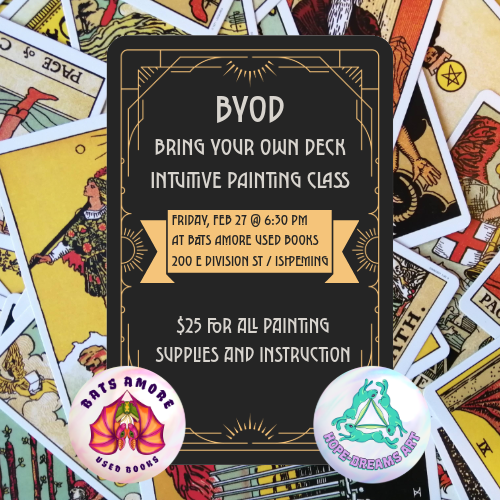 Bring Your Own Tarot/Oracle Deck Painting Class