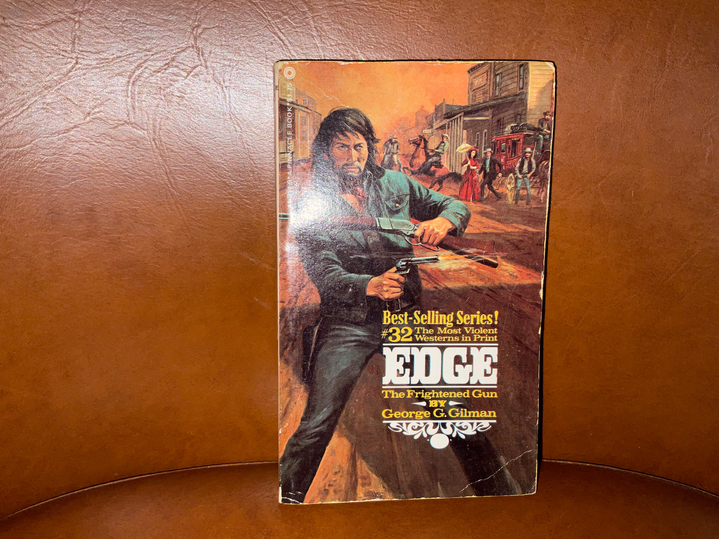 Edge #32: The Frightened Gun by George G. Gilman