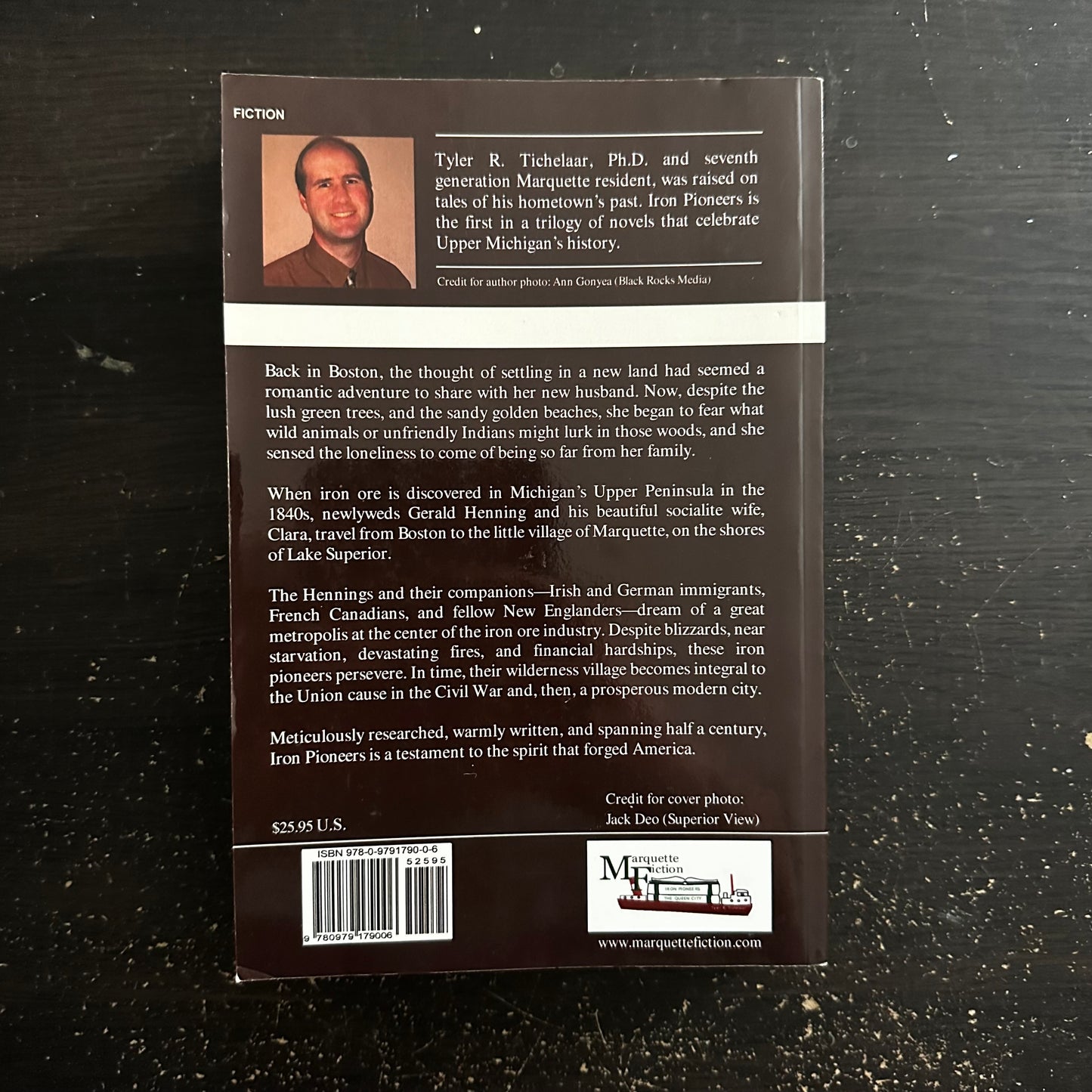 Iron Pioneers by Tyler R. Tichelaar (Marquette Trilogy #1)