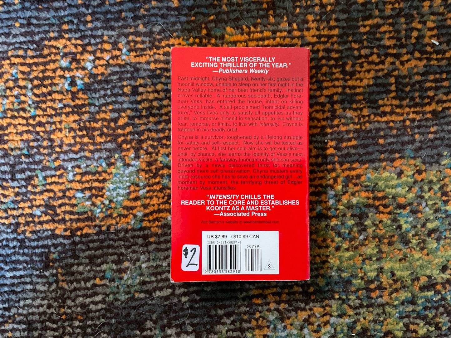 Intensity by Dean Koontz