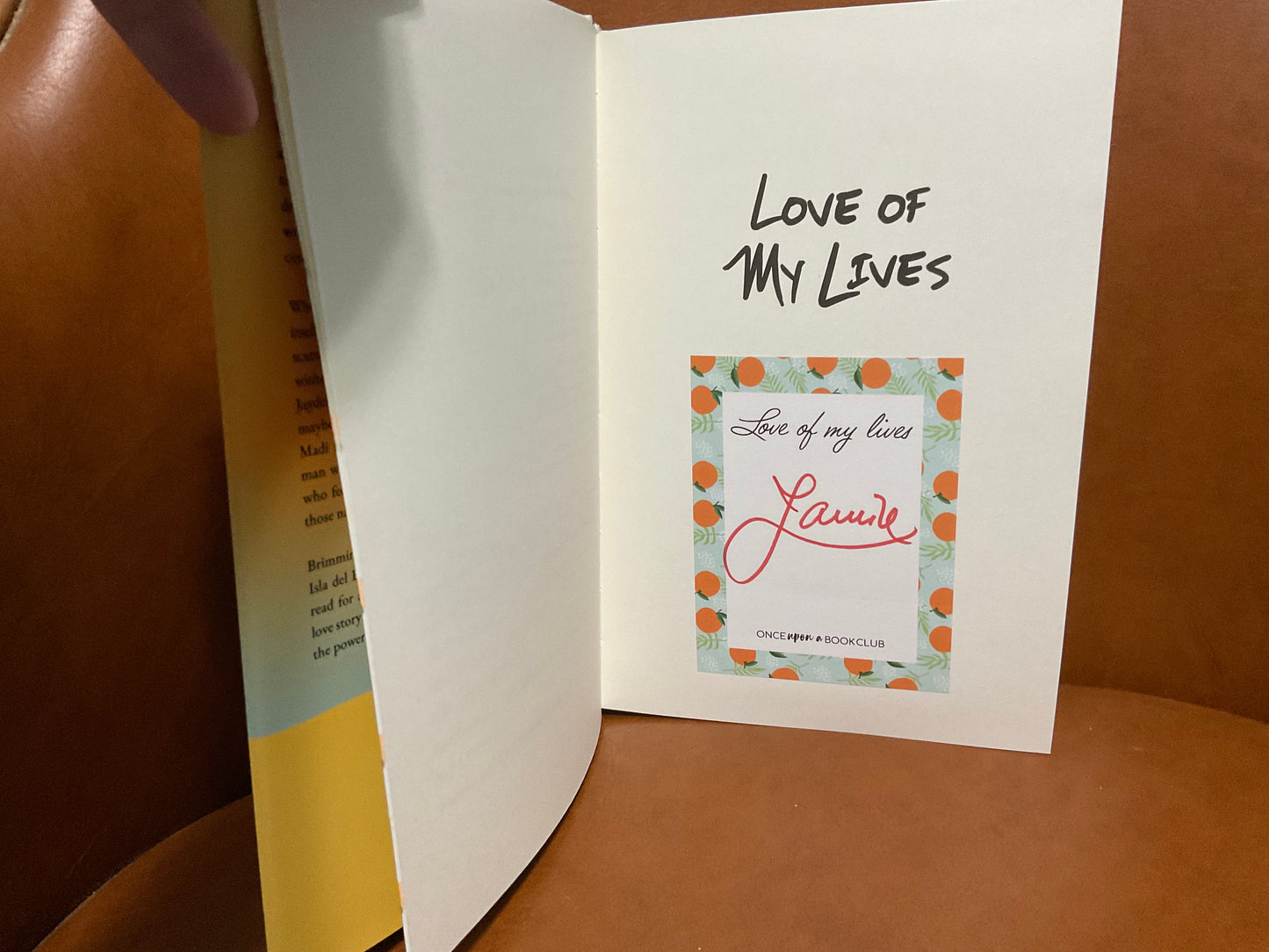 Love of My Lives by Yasmine Saied Mendez (SIGNED)