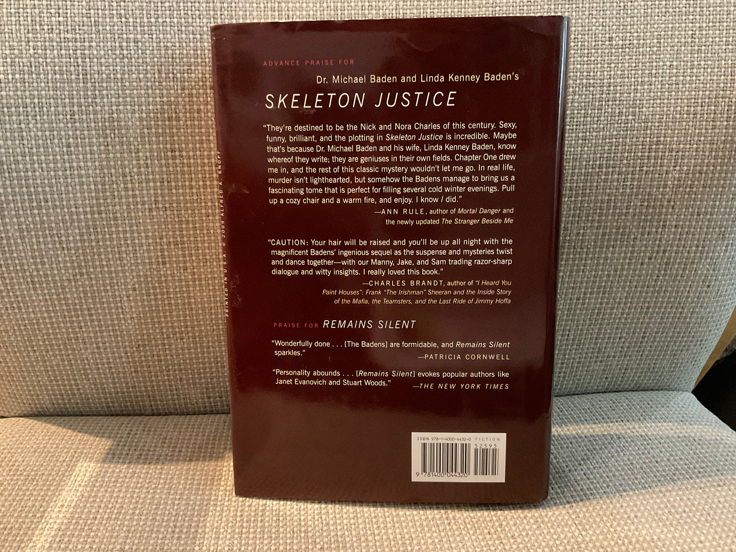 Skeleton Justice by Dr. Michael Baden and Linda Kennedy Baden