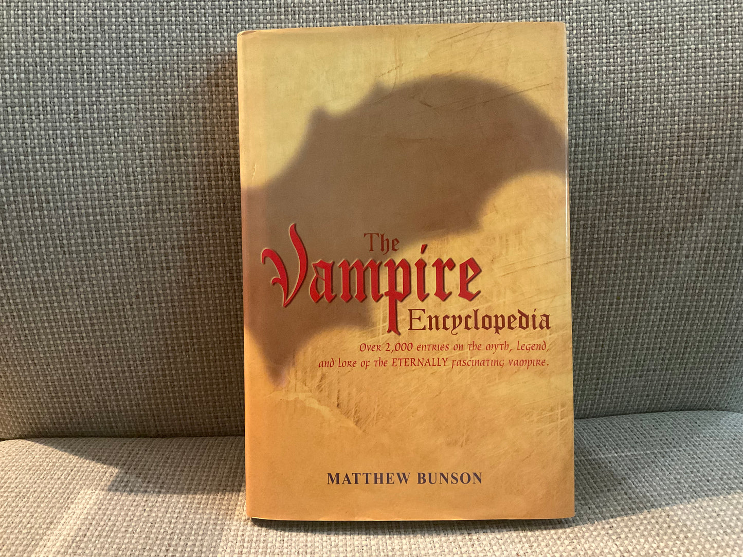 The Vampire Encyclopedia by Matthew Bunson