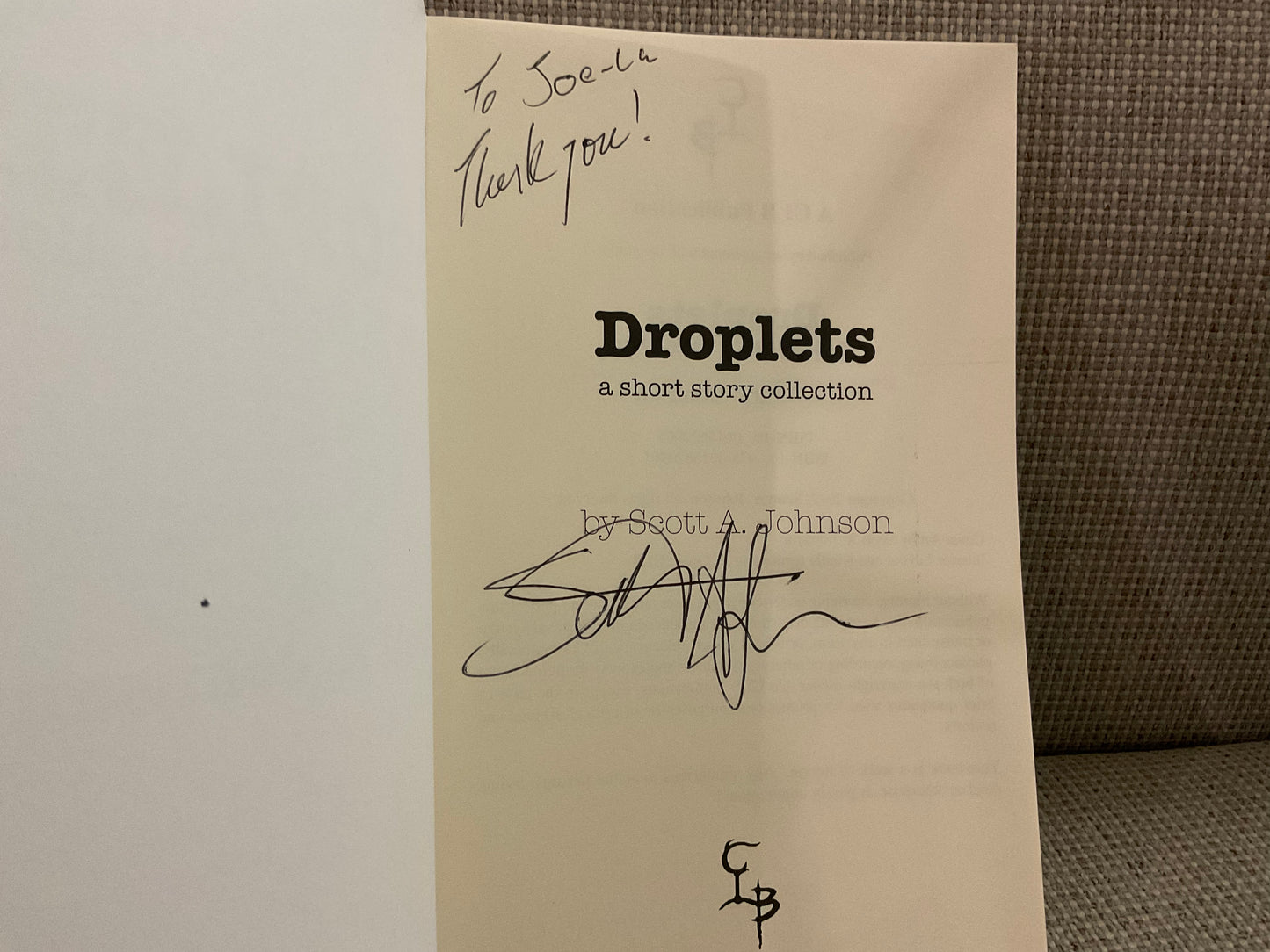 Droplets: A Short Story Collection by Scott A. Johnson