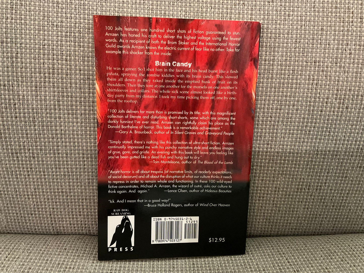 100 Jolts: Shockingly Short Stories by Michael A. Arnzen