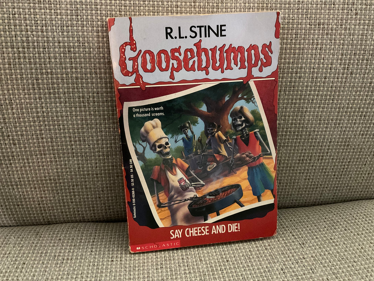 Goosebumps: Say Cheese and Die Head by R. L. Stine