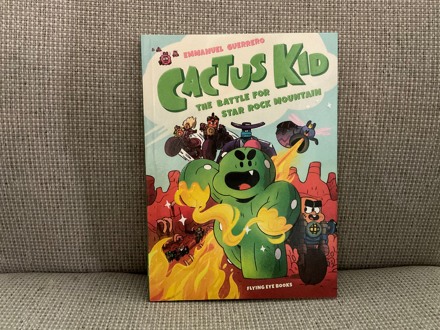 Cactus Kid and the Battle for Star Rock Mountain by Emmanuel Guerrero