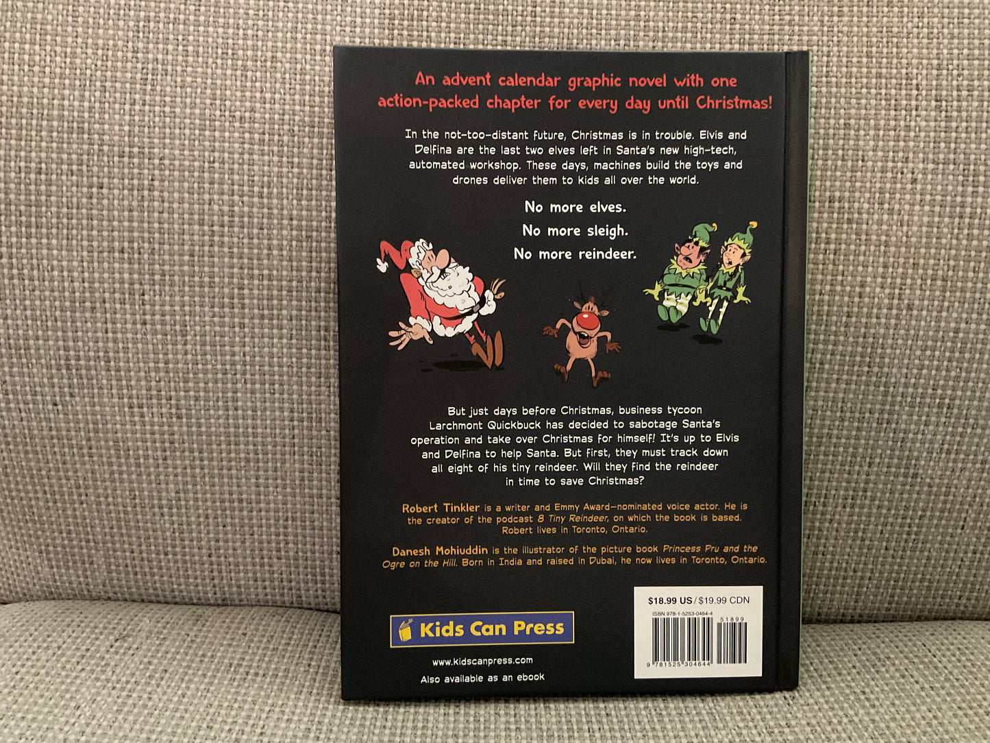 8 Tiny Reindeer: An Advent Calendar Adventure by Robert Tinkler and Danesh Mohiuddin