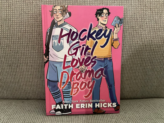 Hockey Girl Loves Drama Boy by Faith Erin Hicks