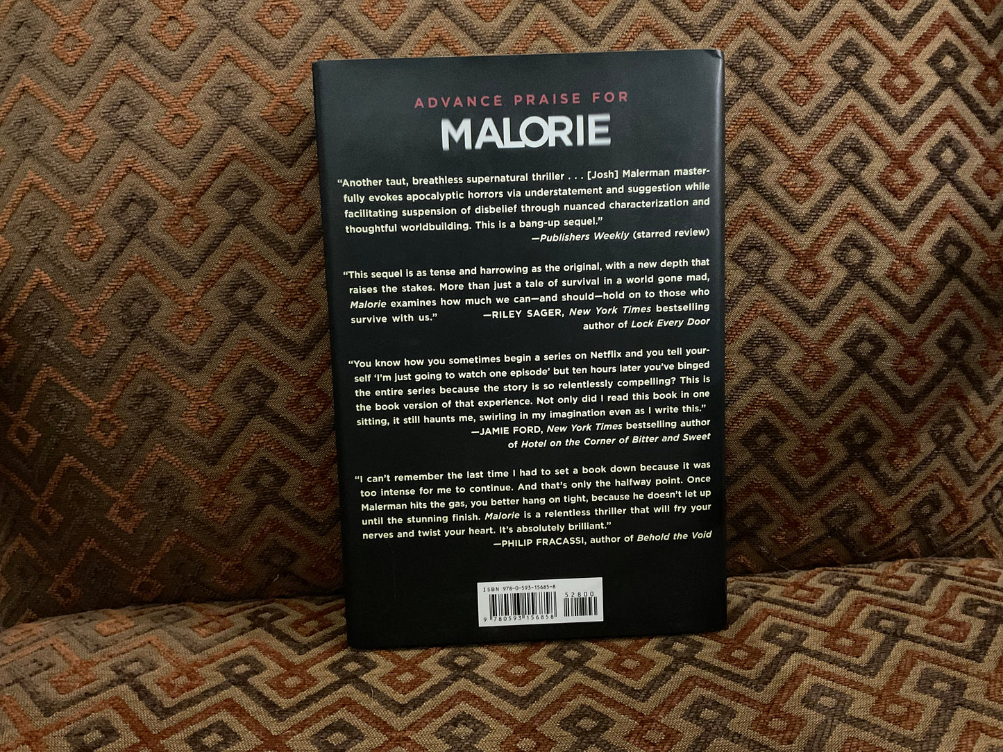 Malorie by Josh Malerman (Bird Box #2)