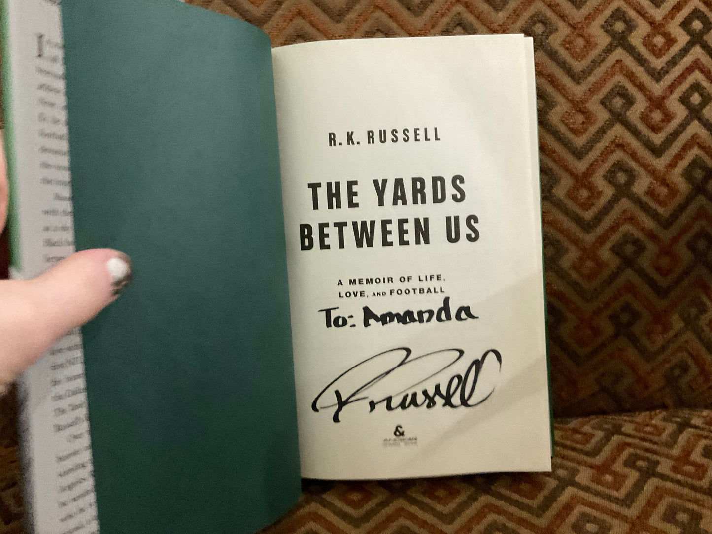 The Yards Between Us by R. K. Russell