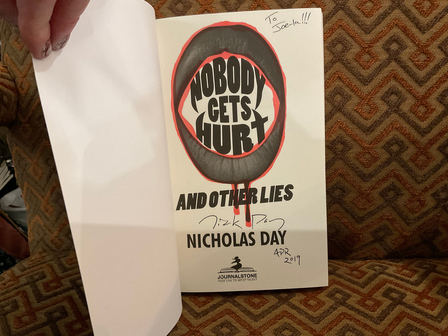 Nobody Gets Hurt and Other Lies by Nicholas Day