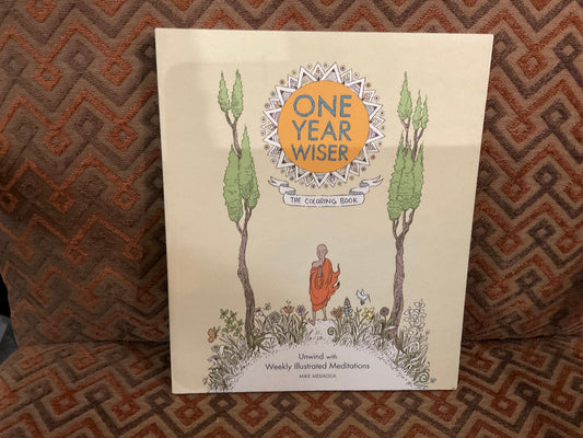 One Year Wiser: The Coloring Book by Mike Medaglia