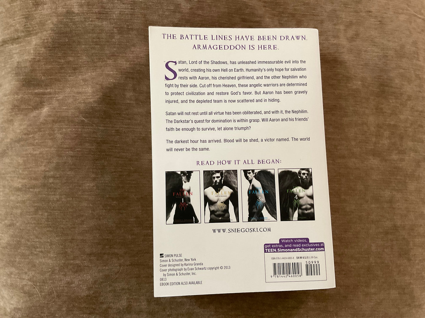 The Fallen: Armageddon (#5) by Thomas E. Sniegoski